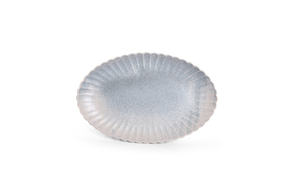 Plat à servir ovale 41cm Blue Dune | Val-Enza | F2D