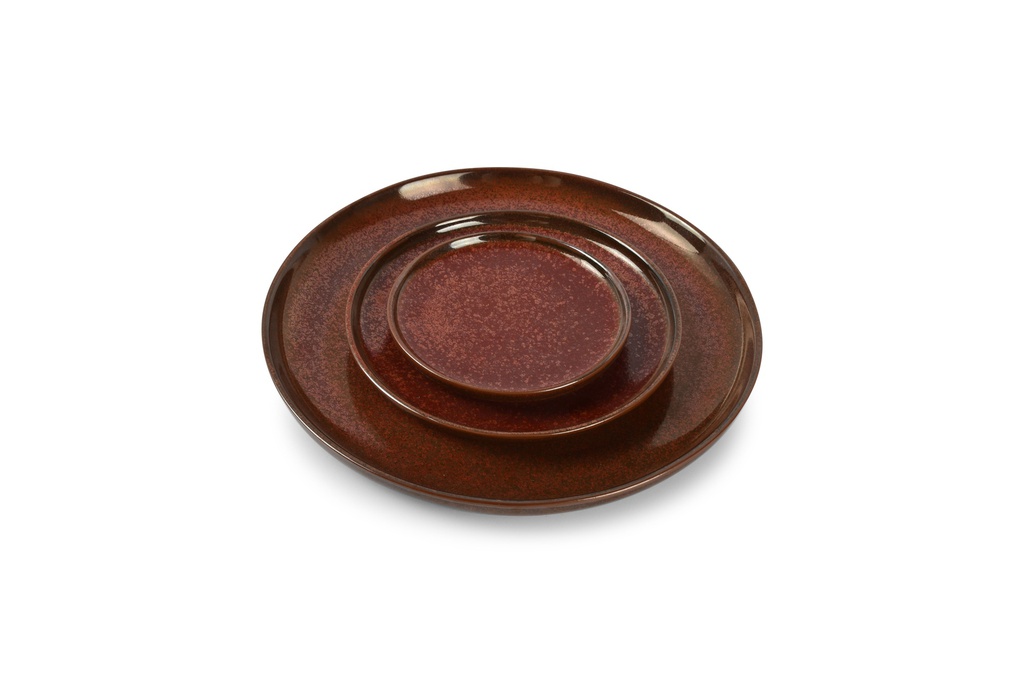 Assiette 24cm Red Tapa | Val-Enza | F2D