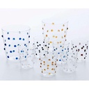 Verre 45cl Party blue - Set/6