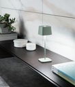 Lampe de table 29cm Ofelia Sage Green | Val-Enza | Zafferano