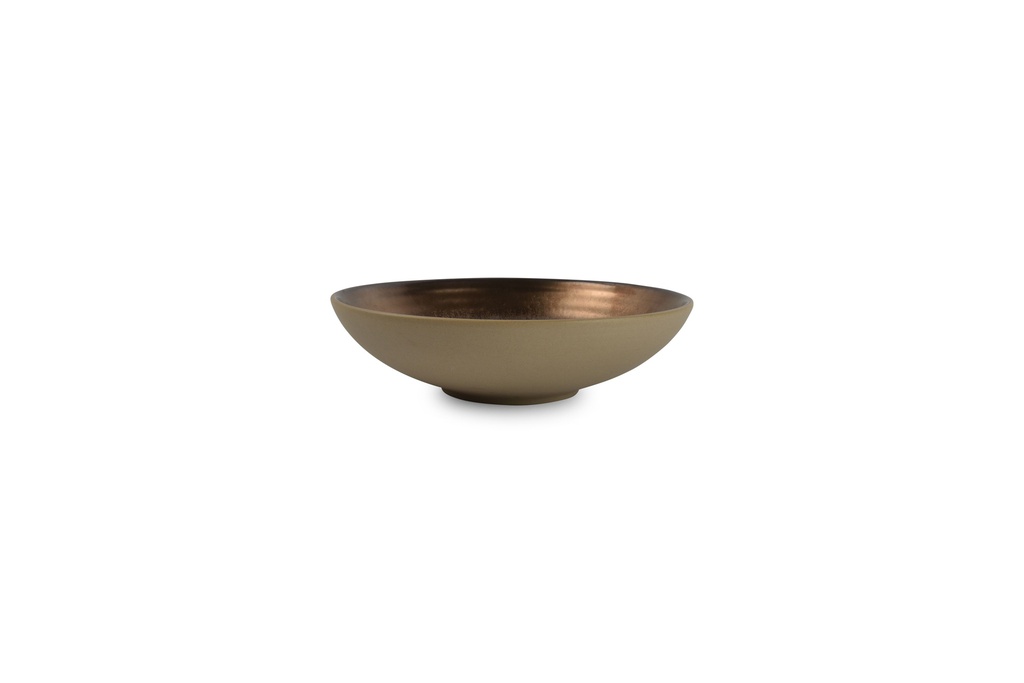 Assiette creuse 18cm Ostra Gold | Val-Enza | CHIC