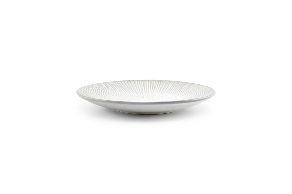 Assiette 25cm Halo White | Val-Enza | F2D