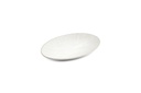 Assiette ovale 25cm Halo White | Val-Enza | F2D