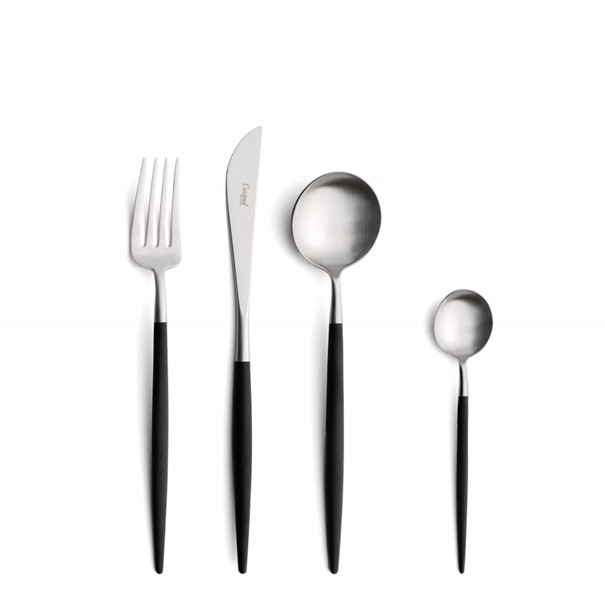 Cuillère à café Goa Black Silver | Val-Enza | Cutipol