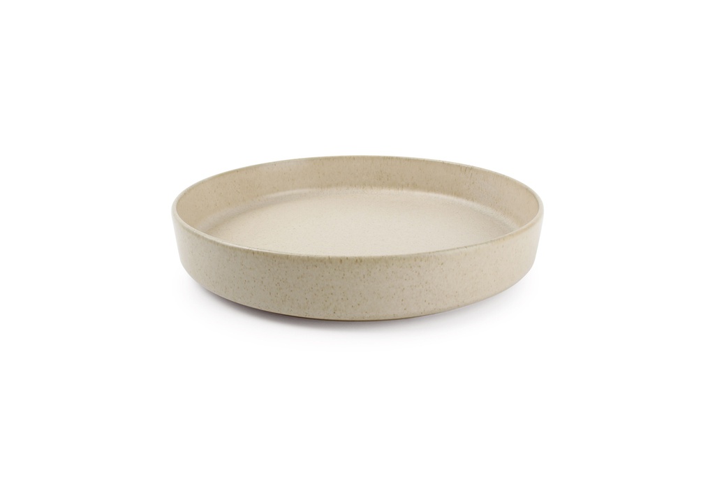 Assiette creuse 24cm Cirro Beige | Val-Enza | BonBistro