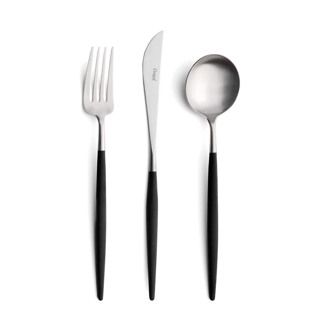 Couteau à dessert Goa Black Silver | Val-Enza | Cutipol