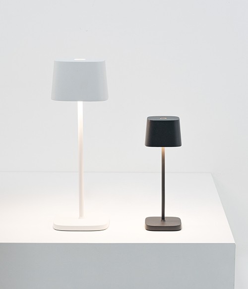 Lampe de table 20cm Ofelia Sage Green | Val-Enza | Zafferano