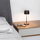 Lampe de table Ø7,5xH20cm Olivia Copper | Val-Enza | Zafferano