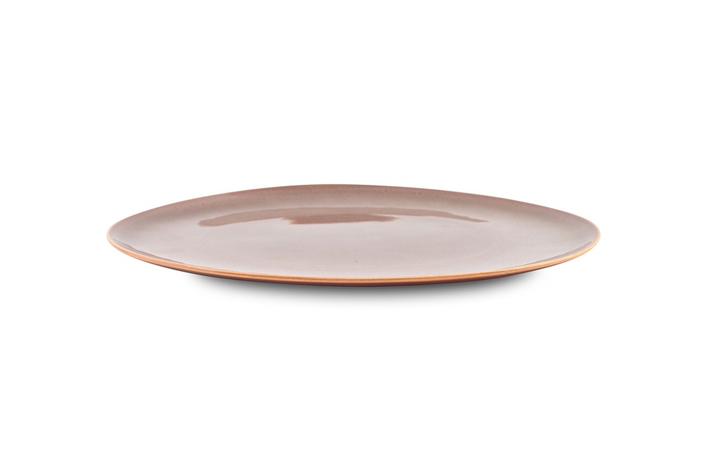 Assiette 29cm Perla Burgundy | Val-Enza | CHIC