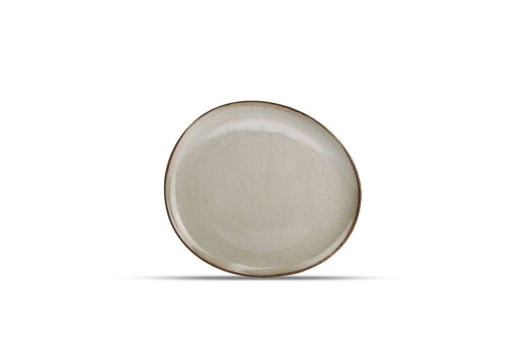 Assiette 21cm Grey Ceres | Val-Enza