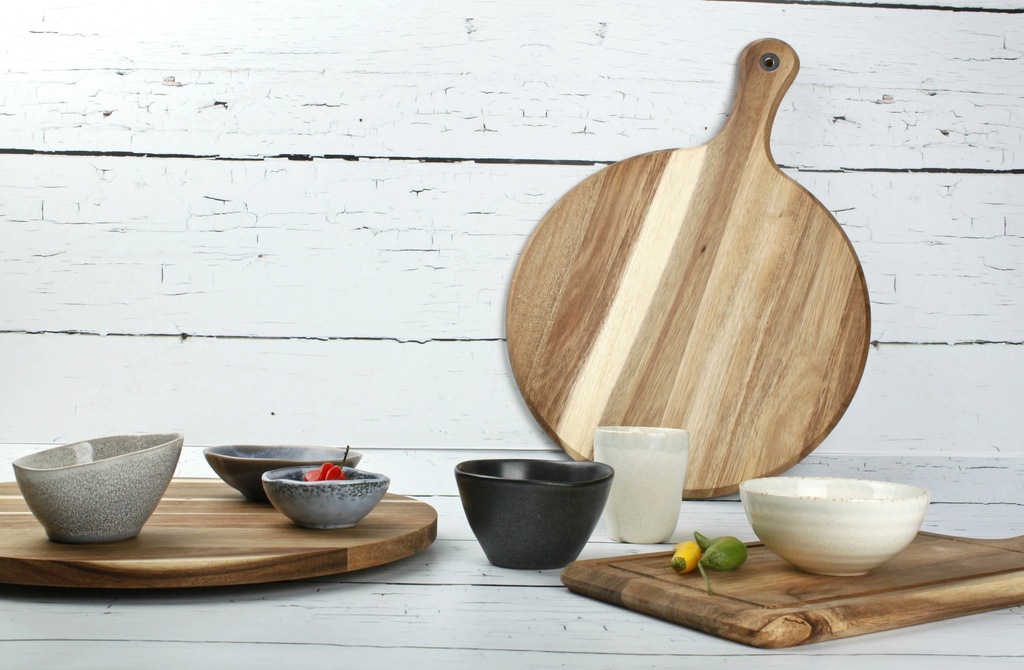 Plateau tournant 38cm Wood Essential | Val-Enza | Wood&amp;Food