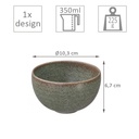 Bol 10cm Green Onyx | Val-Enza | Tokyo Design