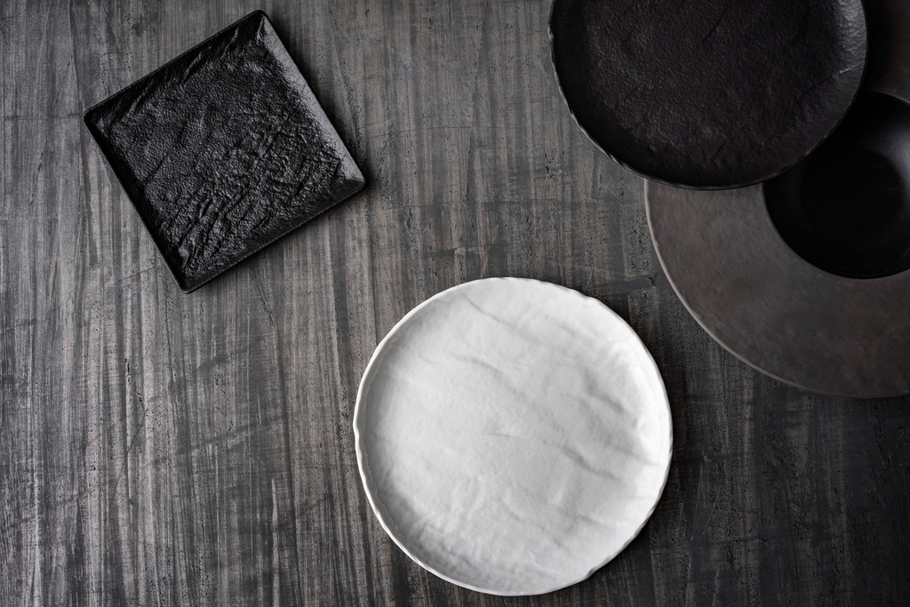 Plat à servir 40cm Livelli Noir | Val-Enza | CHIC
