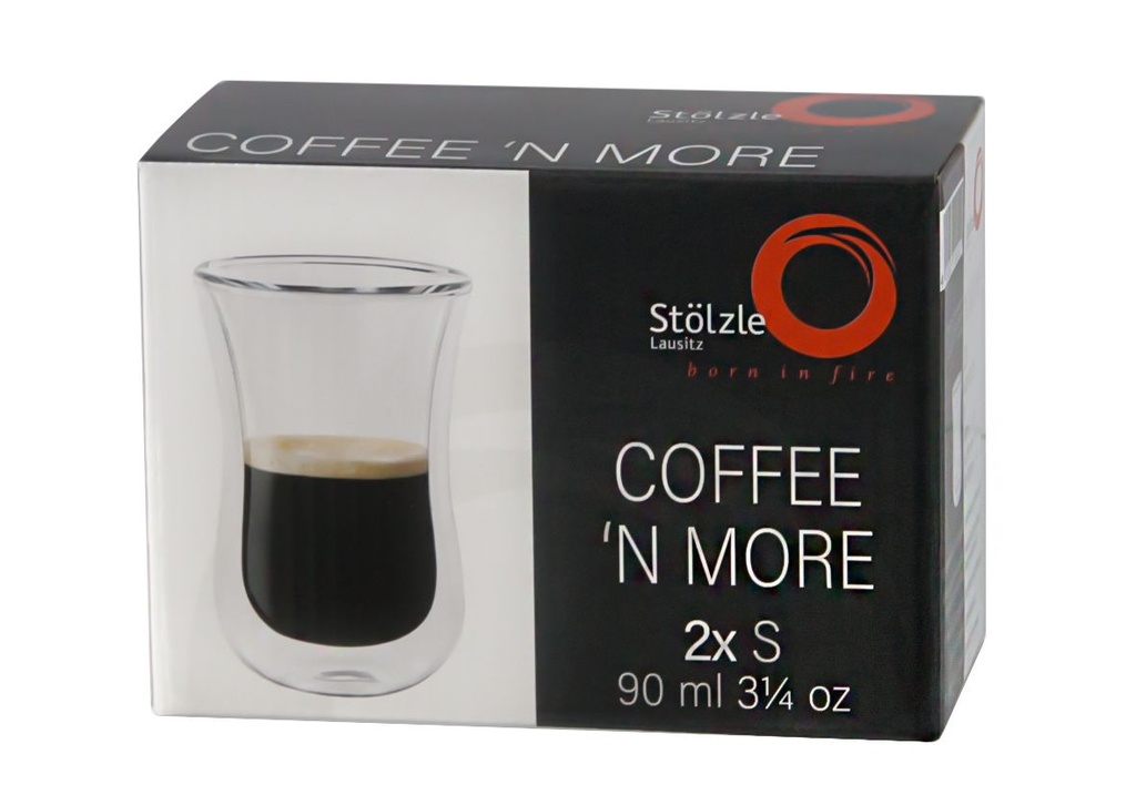 Verre double paroi 9cl Coffee &amp; More | Val-Enza | Stölzle