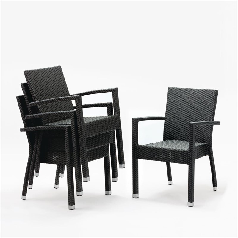 Fauteuil antracite ext - Set/4