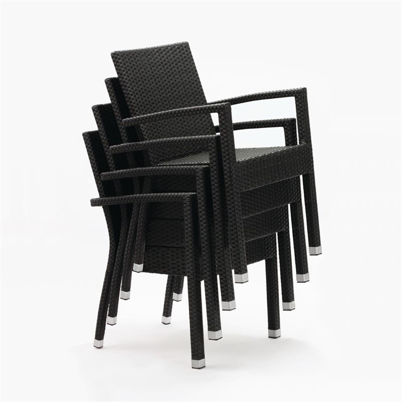 Fauteuil antracite ext - Set/4