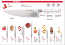 Couteau Santoku Chef 30cm Marble | Val-Enza | Comas