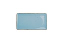 Assiette rectangle 24cm Blue Collect | Val-Enza | BonBistro