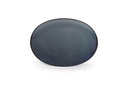 Assiette ovale 30cm Cirro Dark Blue | Val-Enza | BonBisto