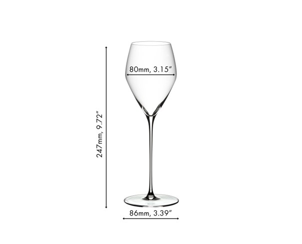 Verre à champagne 33cl Veloce | Val-Enza | Riedel