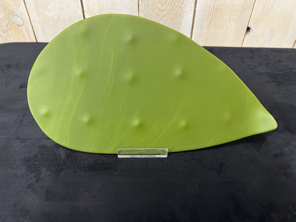 Assiette 15x27cm Leaf Green
