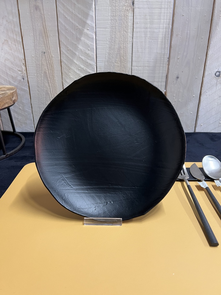 Assiette creuse Ø24cm Muna Black