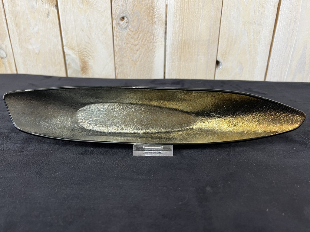 Assiette 6,5x32cm Ria Gold