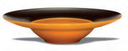 Assiette ailée 29cm Ekate Orange | Val-Enza | Le Coq Porcelaine