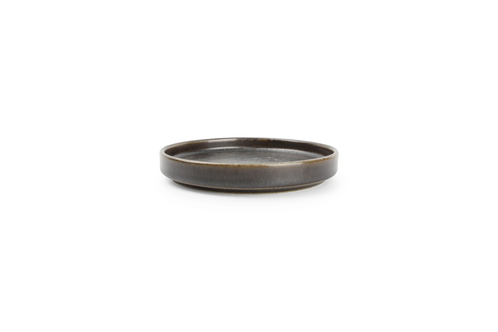 Assiette Ø13,5xH2cm Black Ceres