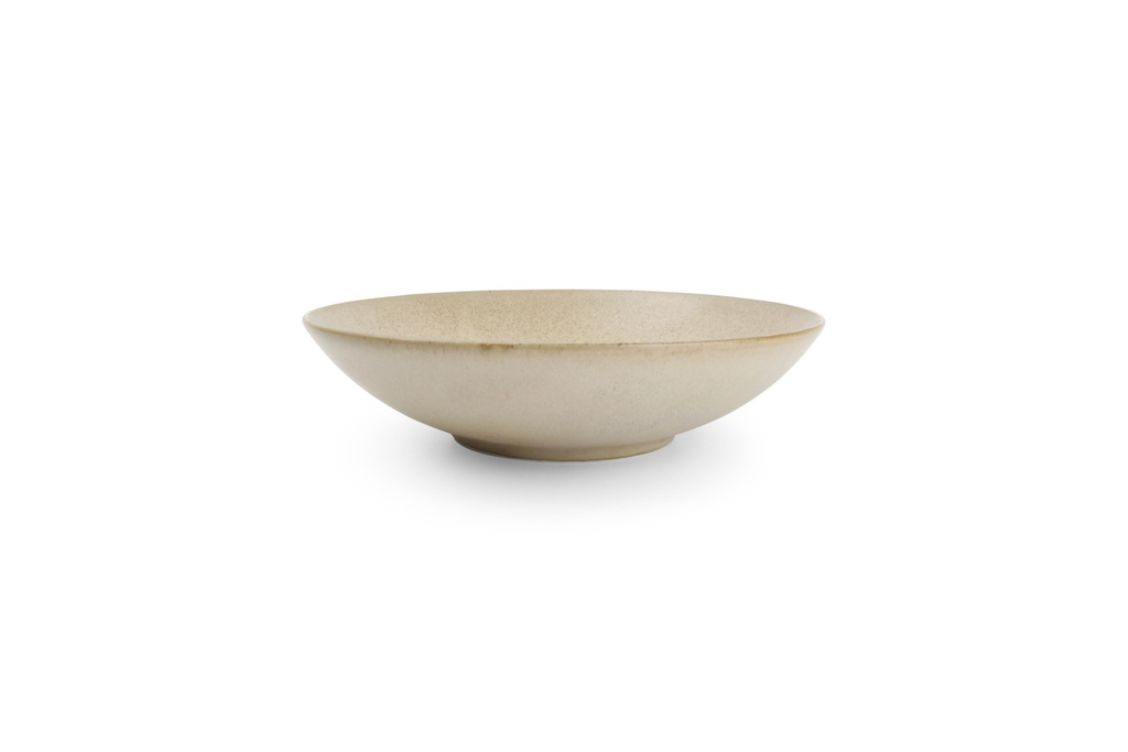 Assiette creuse Ø21xH5cm Cirro Beige