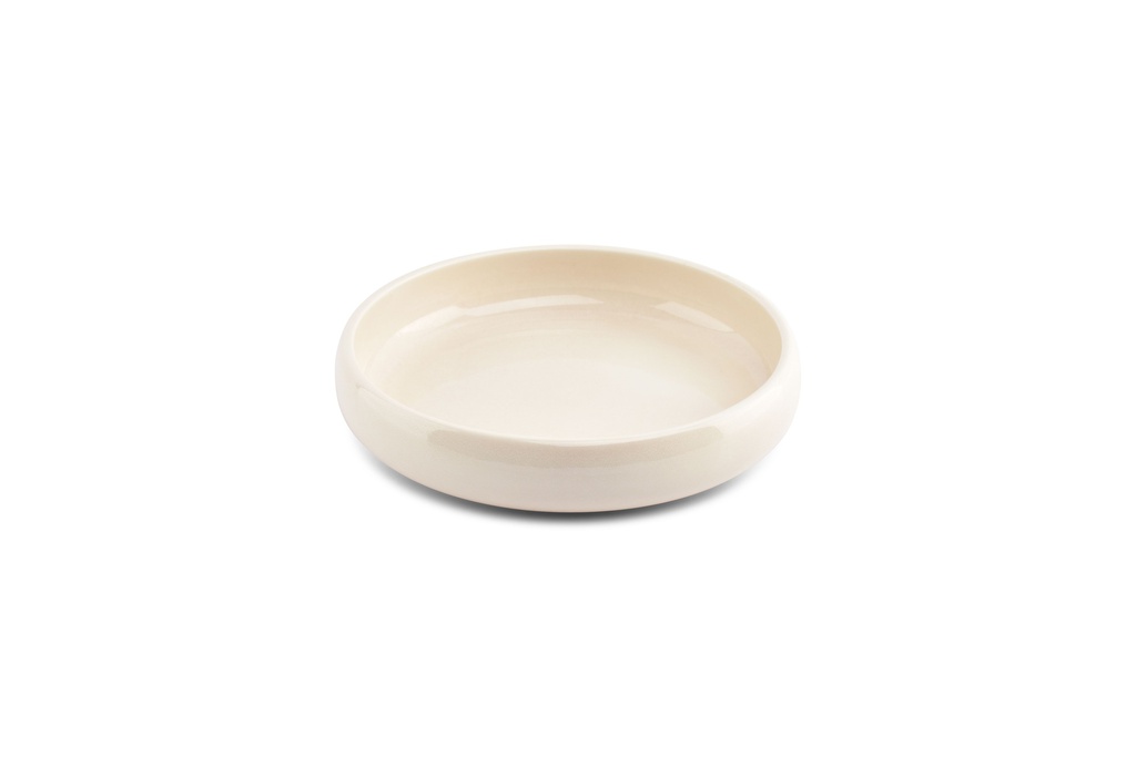 Assiette creuse Ø23xH5cm Vanilla Curvo