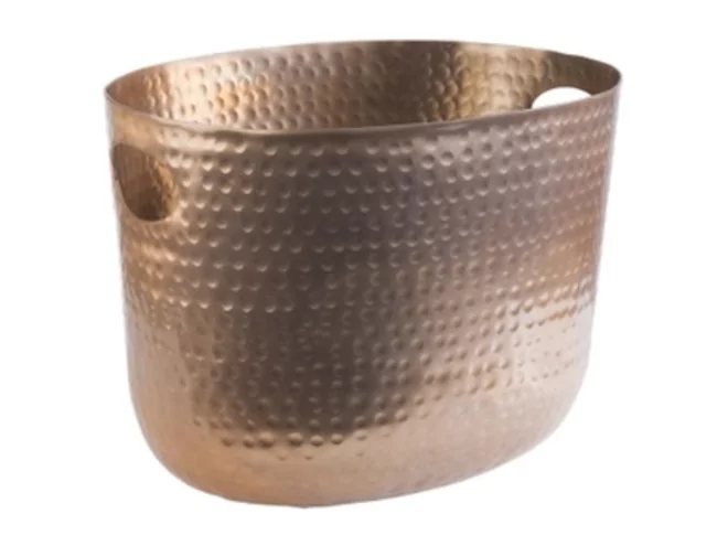 Bassine Ø30xH23cm Copper Hammered