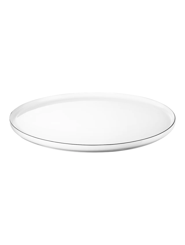 Assiette Ø27cm Oco ligne noire