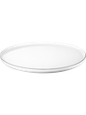 Plate Ø32cm Oco ligne noire