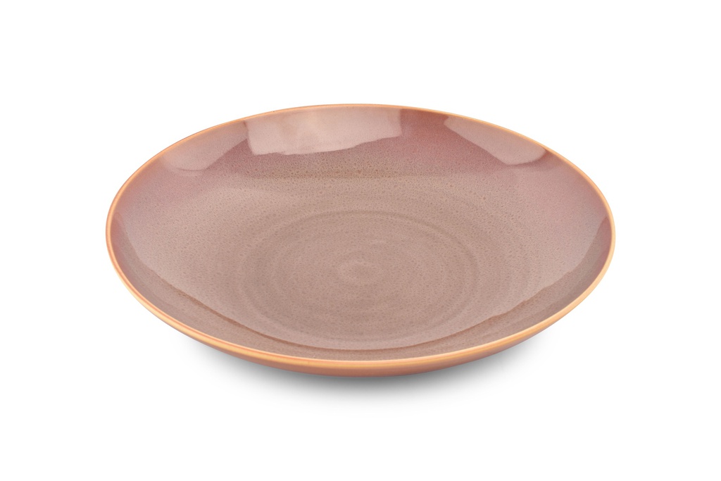 Assiette creuse Ø30xH5,5cm Perla Burgundy