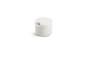 Pot &amp; couvercle Ø7,5xH5,5cm Marble Blanc