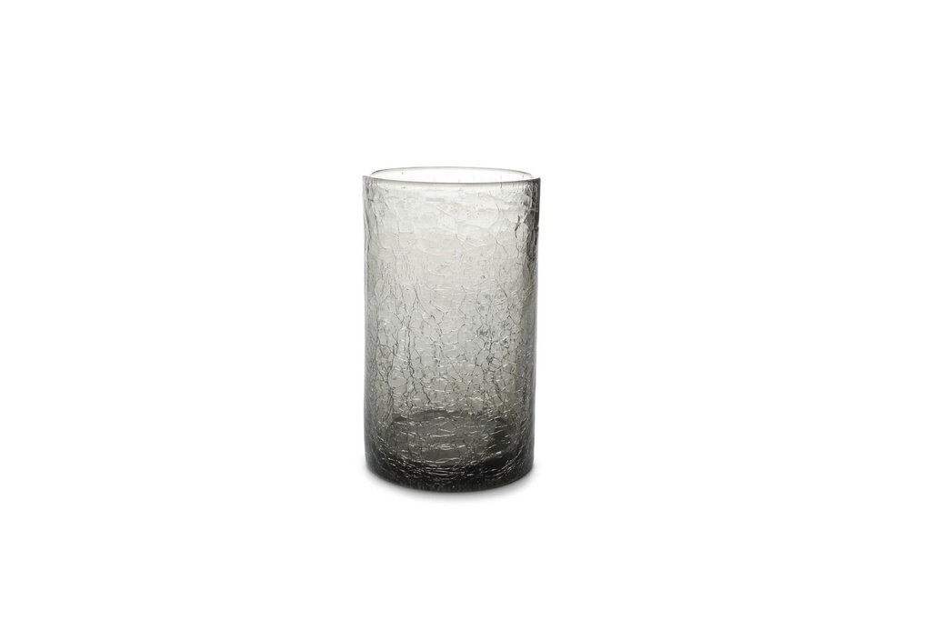 Long Drink Crackle Gris 40cl - Set/4