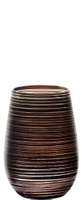 [VEA035492] Gobelet 46cl Twister Black &amp; Bronze - Set/6