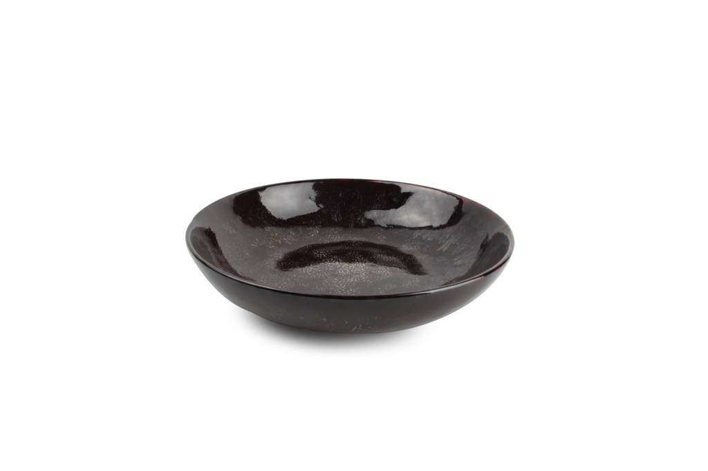 Assiette creuse Ø19xH4cm Hazy Black