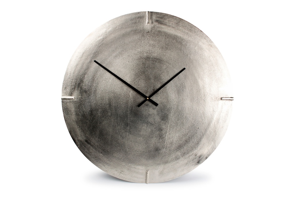 Horloge Ø74cm Silver Zone