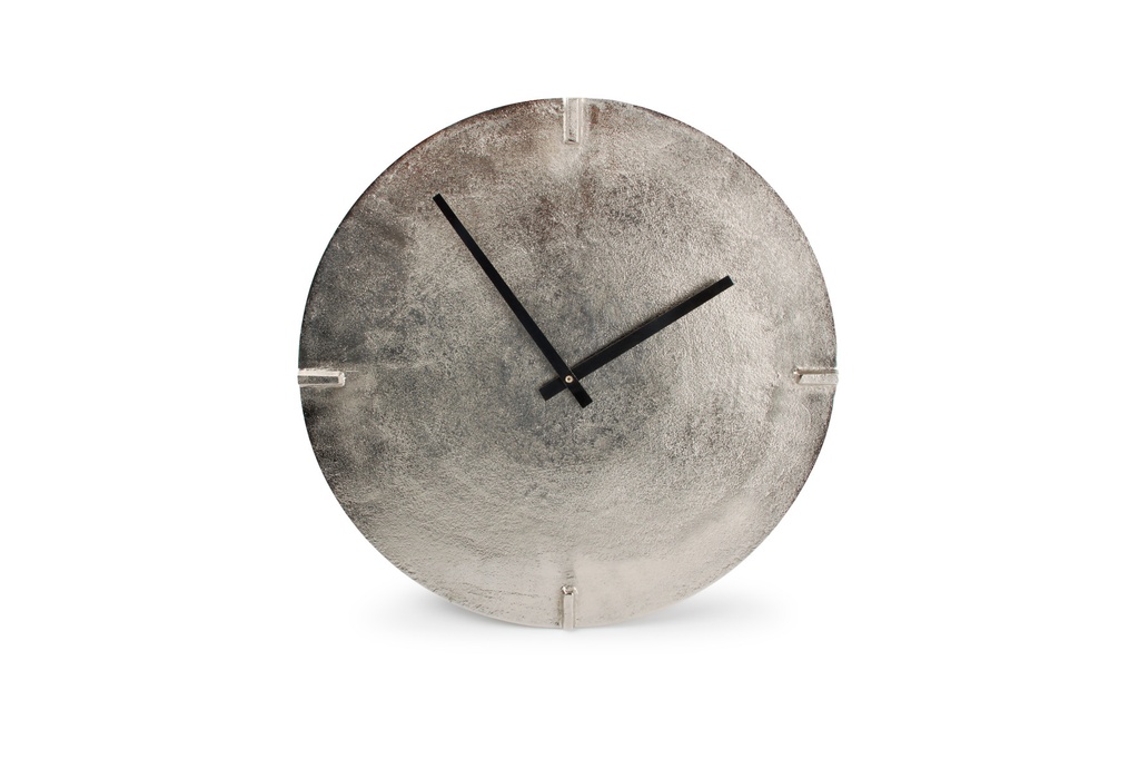 Horloge Ø38cm Silver Zone