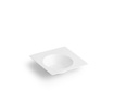 Assiette 18xH4,5cm Verso White