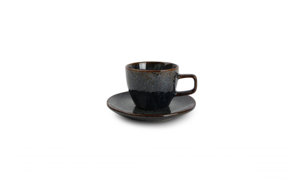 Tasse 9,5cl et soucoupe Saphir Mielo