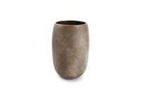 [VE820130] Vase Ø20xH30,5cm Rusty Bullet