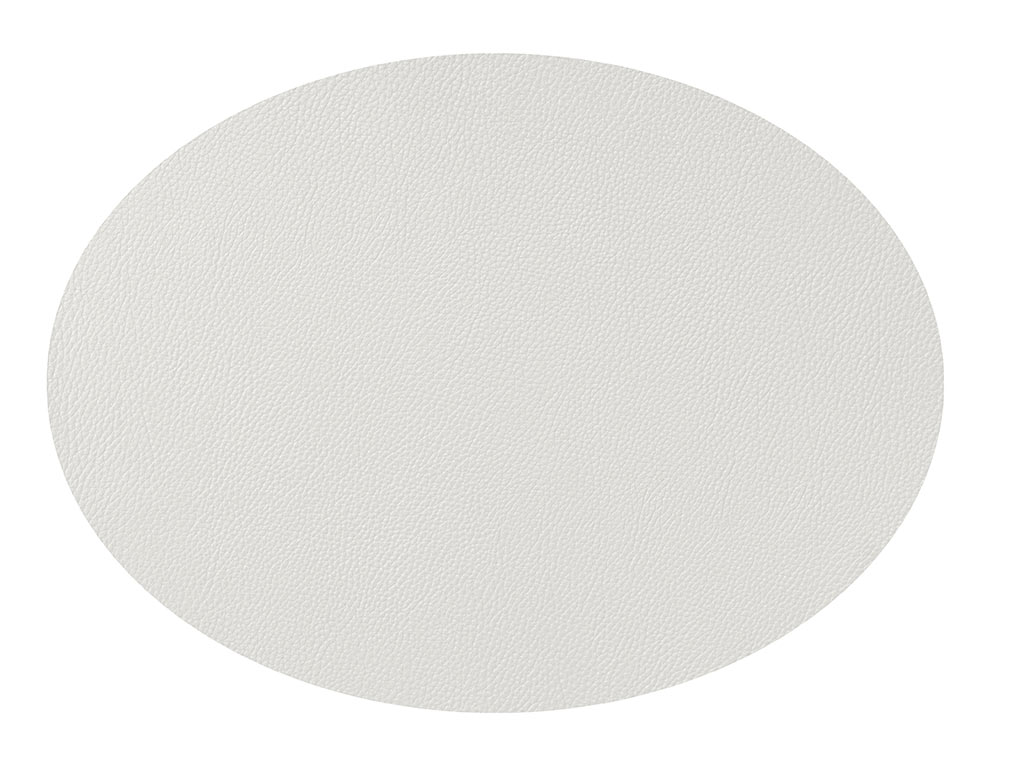 Set de table ovale Blanc Nappa