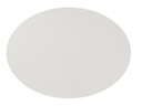 Set de table ovale Blanc Nappa