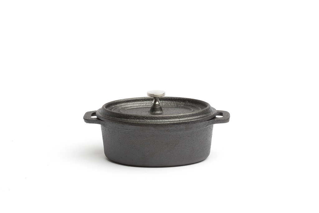 Mini-cocotte ovale Ø12,5x9,5xH5,5cm Sala