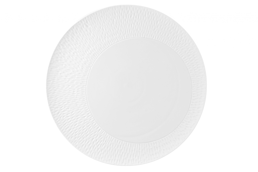 Assiette Ø33cm Texture Bruine