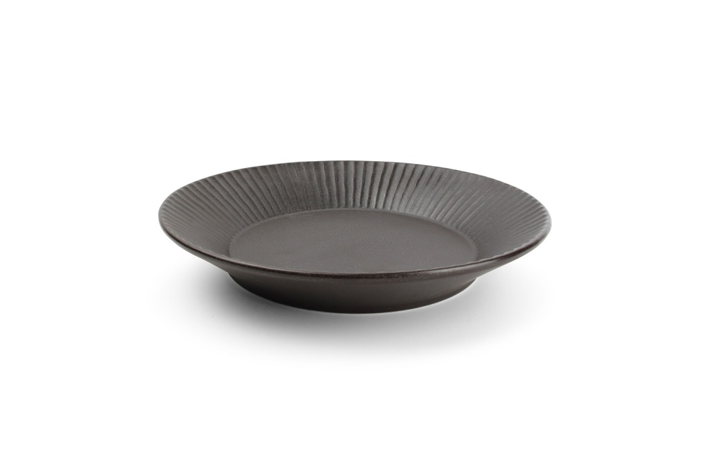 Assiette creuse Ø24xH4cm Black Aurora