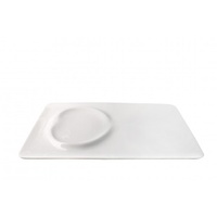 [VEV0330-0302] Assiette 31x20cm Magma